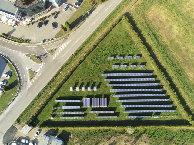 Foto dall'alto dell'Energy Lab di Fiorano Modenese